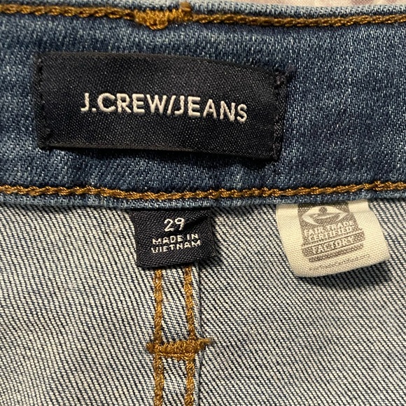 J.Crew Vintage Straight Jean High Rise Raw Hem - Picture 9 of 14